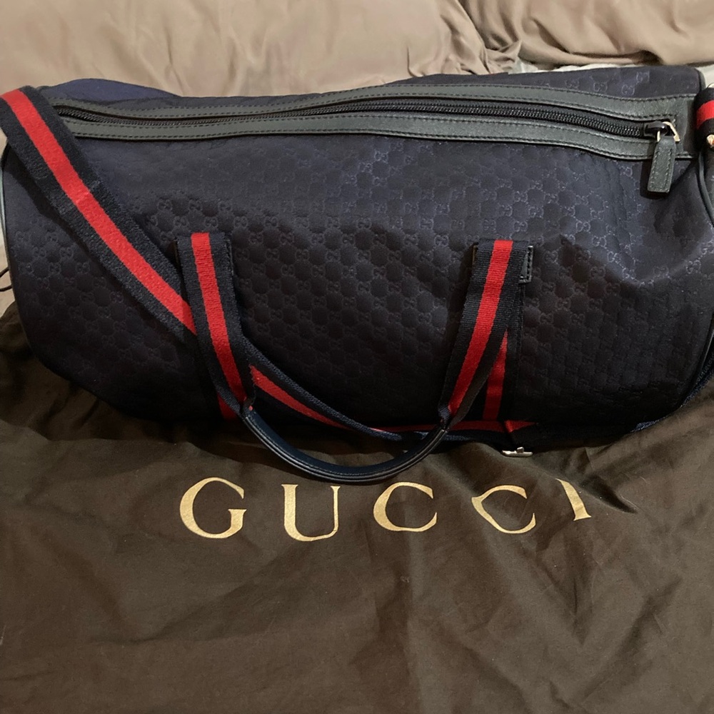 Gucci Black and Red Men's Bag - Picture 2 of 8